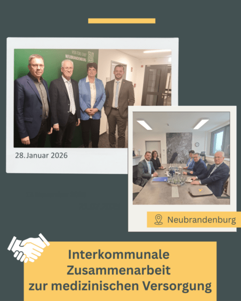 Interkommunale Zusammenarbeit zur Sicherung der medizinischen Versorgung